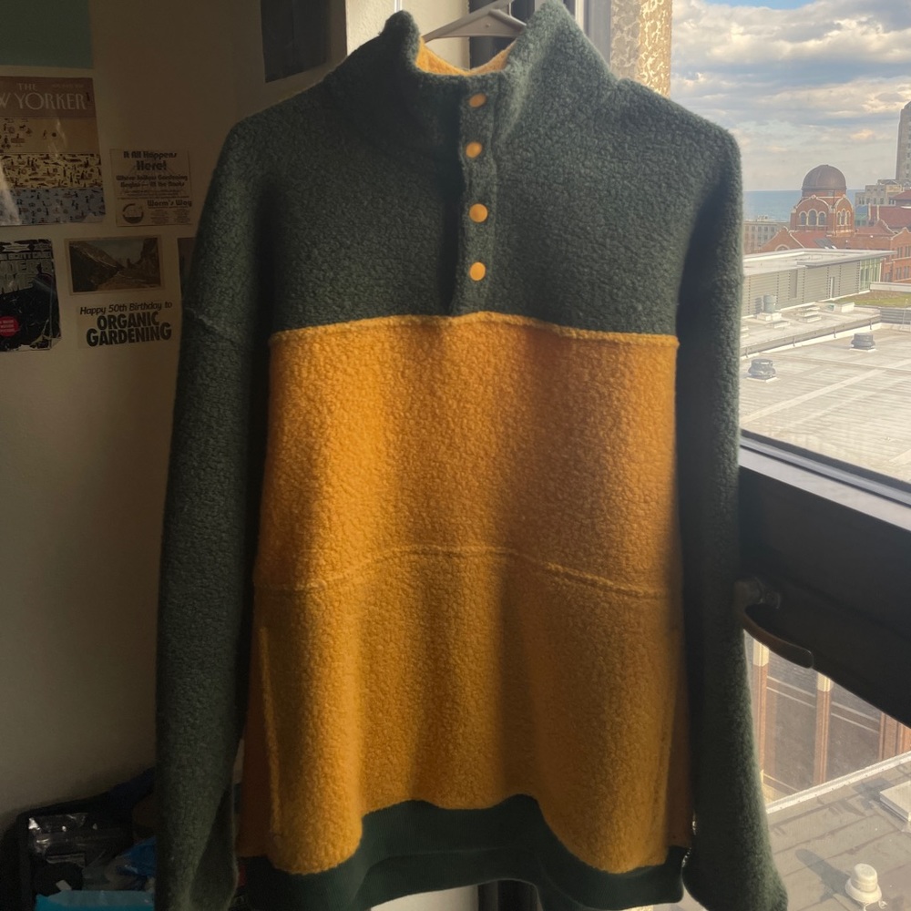 Outdoor Voices MegaFleece Snap Pullover